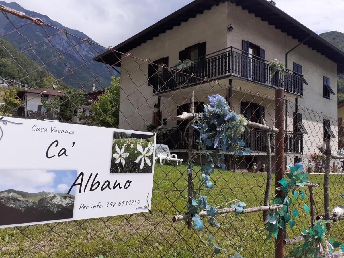 Ca' Albano Apartment Mezzolago Luaran gambar